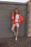 Double the Fun Checkered Print Cardigan-Sweaters-Krush Kandy, Women's Online Fashion Boutique Located in Phoenix, Arizona (Scottsdale Area)