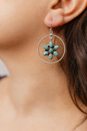 Floating Daisies Rope Stone Earrings-Stud Earrings-Krush Kandy, Women's Online Fashion Boutique Located in Phoenix, Arizona (Scottsdale Area)