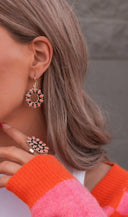 HOLLOW "O" STERLING SILVER EARRINGS-Drop Earrings-Rae Collective, Women's Online Fashion Boutique Located in Phoenix, Arizona (Scottsdale Area)