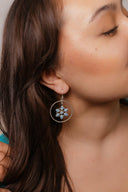 Floating Daisies Rope Stone Earrings-Stud Earrings-Krush Kandy, Women's Online Fashion Boutique Located in Phoenix, Arizona (Scottsdale Area)