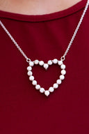 Heartfelt Desire Stone Heart Necklace-Necklaces-Krush Kandy, Women's Online Fashion Boutique Located in Phoenix, Arizona (Scottsdale Area)