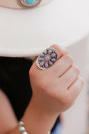 Round My Finger Cluster Ring MADE TO ORDER-Cluster Rings-Rae Collective, Women's Online Fashion Boutique Located in Phoenix, Arizona (Scottsdale Area)
