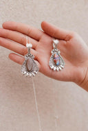 Sterling Desert Blossom Necklace-Pendant Necklaces-Rae Collective, Women's Online Fashion Boutique Located in Phoenix, Arizona (Scottsdale Area)