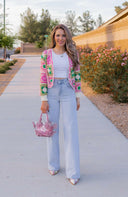 Jade Crochet Lace Cardigan-Cardigans-Krush Kandy, Women's Online Fashion Boutique Located in Phoenix, Arizona (Scottsdale Area)