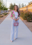 Jade Crochet Lace Cardigan-Cardigans-Krush Kandy, Women's Online Fashion Boutique Located in Phoenix, Arizona (Scottsdale Area)