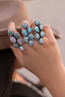 Kristyn's Cluster Crawler Stone Ring-Crawler Rings-Rae Collective, Women's Online Fashion Boutique Located in Phoenix, Arizona (Scottsdale Area)
