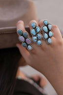 Kristyn's Cluster Crawler Stone Ring-Crawler Rings-Rae Collective, Women's Online Fashion Boutique Located in Phoenix, Arizona (Scottsdale Area)