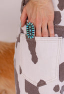 Painted Desert Bloom Turquoise Ring