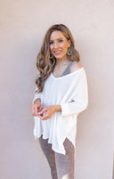 Chasing Comfort 3/4 Sleeve Waffle Knit Top-Short Sleeve Tops-Krush Kandy, Women's Online Fashion Boutique Located in Phoenix, Arizona (Scottsdale Area)