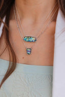 Geometric Slab Necklace-Necklaces-Krush Kandy, Women's Online Fashion Boutique Located in Phoenix, Arizona (Scottsdale Area)