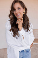 It's Fri-Yay! White Shell Ring