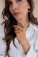 Little Love Letter Sterling Silver CZ Ring | Pre-Order