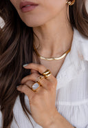 It's Fri-Yay! White Shell Ring