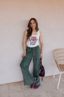 Desert Daze Mineral Wash Wide-Leg Pants