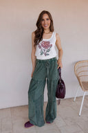 Desert Daze Mineral Wash Wide-Leg Pants