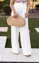 Drawstring Wide Leg Pants with Pockets-Bottoms-Rae Collective, Women's Online Fashion Boutique Located in Phoenix, Arizona (Scottsdale Area)