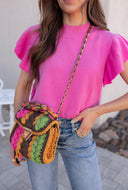 Gleam & Weave Handmade Crochet Purse