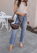 Adelaide Shoulder Bag w/ Snap Closure