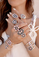 Wildhorse & Pink Conch Rings s.no 3