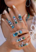 One Of A Kind Multi Stone Crawlers s.no8