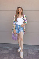Kenzie Floral Print Blazer S-3X | by Rae Collective-Blazers-Rae Collective, Women's Online Fashion Boutique Located in Phoenix, Arizona (Scottsdale Area)