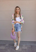 Kenzie Floral Print Blazer S-3X | by Rae Collective-Blazers-Rae Collective, Women's Online Fashion Boutique Located in Phoenix, Arizona (Scottsdale Area)