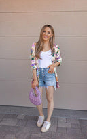 Kenzie Floral Print Blazer S-3X | by Rae Collective-Blazers-Rae Collective, Women's Online Fashion Boutique Located in Phoenix, Arizona (Scottsdale Area)