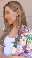Kenzie Floral Print Blazer S-3X | by Rae Collective-Blazers-Rae Collective, Women's Online Fashion Boutique Located in Phoenix, Arizona (Scottsdale Area)