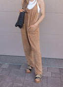 Gold Coast Mineral Washed Jumpsuit Overalls-Jumpsuits & Rompers-Rae Collective, Women's Online Fashion Boutique Located in Phoenix, Arizona (Scottsdale Area)