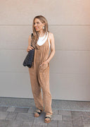 Gold Coast Mineral Washed Jumpsuit Overalls-Jumpsuits & Rompers-Krush Kandy, Women's Online Fashion Boutique Located in Phoenix, Arizona (Scottsdale Area)