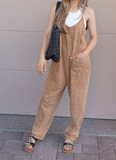 Gold Coast Mineral Washed Jumpsuit Overalls-Jumpsuits & Rompers-Krush Kandy, Women's Online Fashion Boutique Located in Phoenix, Arizona (Scottsdale Area)