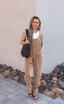 Gold Coast Mineral Washed Jumpsuit Overalls-Jumpsuits & Rompers-Krush Kandy, Women's Online Fashion Boutique Located in Phoenix, Arizona (Scottsdale Area)