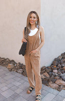 Gold Coast Mineral Washed Jumpsuit Overalls-Jumpsuits & Rompers-Rae Collective, Women's Online Fashion Boutique Located in Phoenix, Arizona (Scottsdale Area)