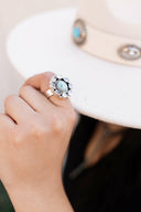 Krystal Krushes Cluster Ring-Cluster Rings-Rae Collective, Women's Online Fashion Boutique Located in Phoenix, Arizona (Scottsdale Area)
