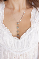 Grand Canyon Turquoise Star Bling Lariat Necklace