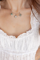 Grand Canyon Turquoise Star Bling Necklace