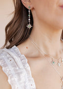 Grand Canyon Turquoise Star Bling Earrings