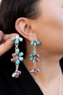 Dancing in a Field of Flowers Earrings-Drop Earrings-Rae Collective, Women's Online Fashion Boutique Located in Phoenix, Arizona (Scottsdale Area)