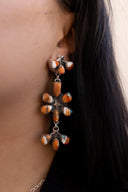 Dancing in a Field of Flowers Earrings-Drop Earrings-Rae Collective, Women's Online Fashion Boutique Located in Phoenix, Arizona (Scottsdale Area)