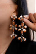 Dancing in a Field of Flowers Earrings-Drop Earrings-Rae Collective, Women's Online Fashion Boutique Located in Phoenix, Arizona (Scottsdale Area)