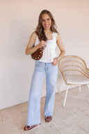 Sienna Sol Suede Studded Hobo Shoulder Bag