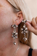 Dancing in a Field of Flowers Earrings-Drop Earrings-Krush Kandy, Women's Online Fashion Boutique Located in Phoenix, Arizona (Scottsdale Area)