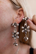 Dancing in a Field of Flowers Earrings-Drop Earrings-Rae Collective, Women's Online Fashion Boutique Located in Phoenix, Arizona (Scottsdale Area)