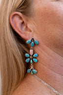Dancing in a Field of Flowers Earrings-Drop Earrings-Rae Collective, Women's Online Fashion Boutique Located in Phoenix, Arizona (Scottsdale Area)