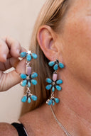 Dancing in a Field of Flowers Earrings-Drop Earrings-Rae Collective, Women's Online Fashion Boutique Located in Phoenix, Arizona (Scottsdale Area)