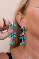 Dancing in a Field of Flowers Earrings-Drop Earrings-Krush Kandy, Women's Online Fashion Boutique Located in Phoenix, Arizona (Scottsdale Area)