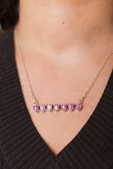 Set the Bar High Sterling Silver Necklace MADE TO ORDER-Bar Necklaces-Krush Kandy, Women's Online Fashion Boutique Located in Phoenix, Arizona (Scottsdale Area)