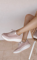 Dolea - Loop Woven Platform Sneakers
