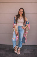 Bohemian Burnout Velvet Kimono-Kimonos-Krush Kandy, Women's Online Fashion Boutique Located in Phoenix, Arizona (Scottsdale Area)