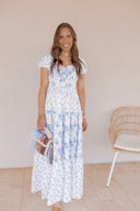 Blooming Grace Floral Smocked Maxi Dress | 3 Colors